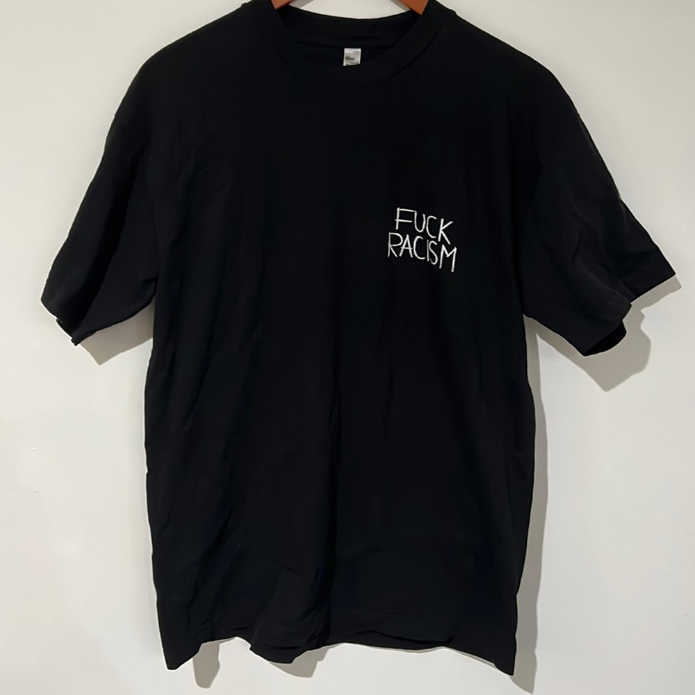 F racism men’s T shirt